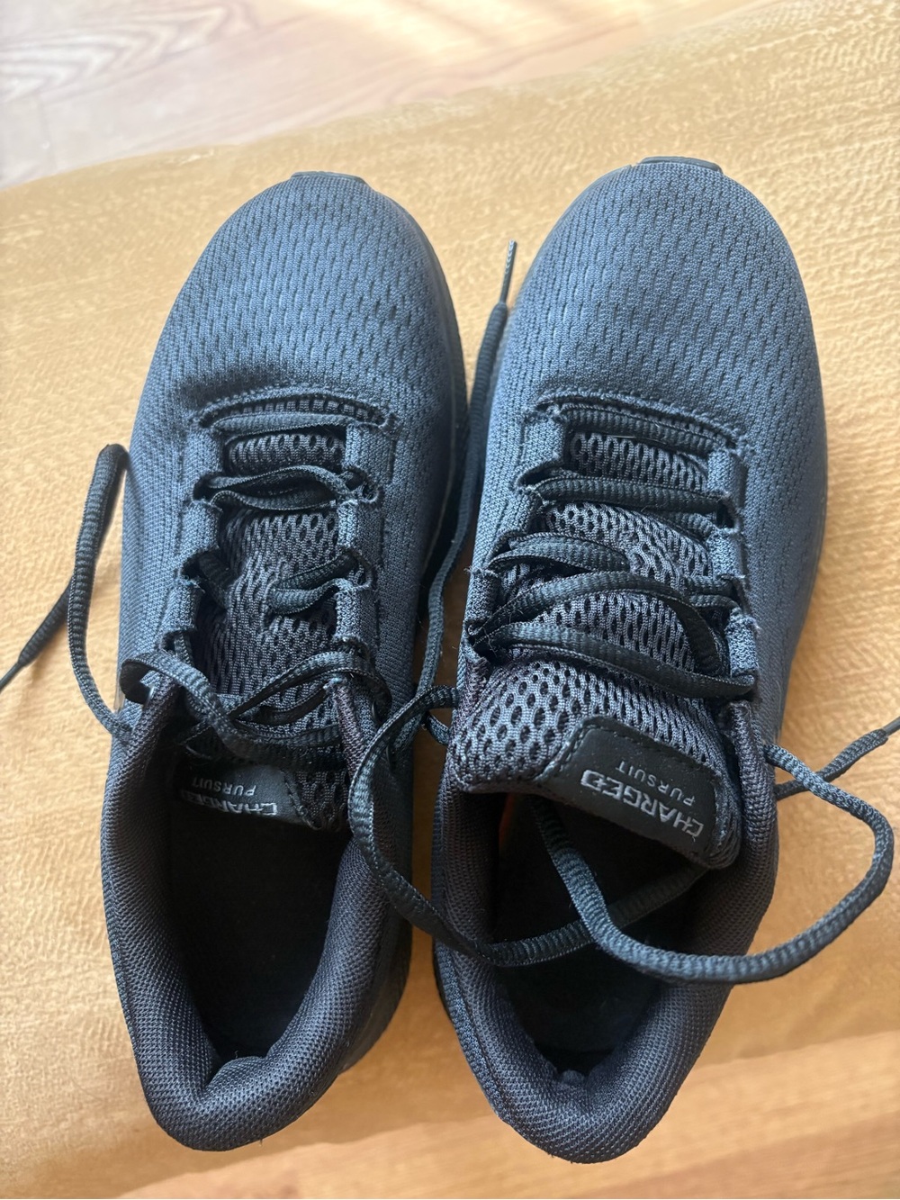 Under Armour Women's Black Knit Athletic Sneakers